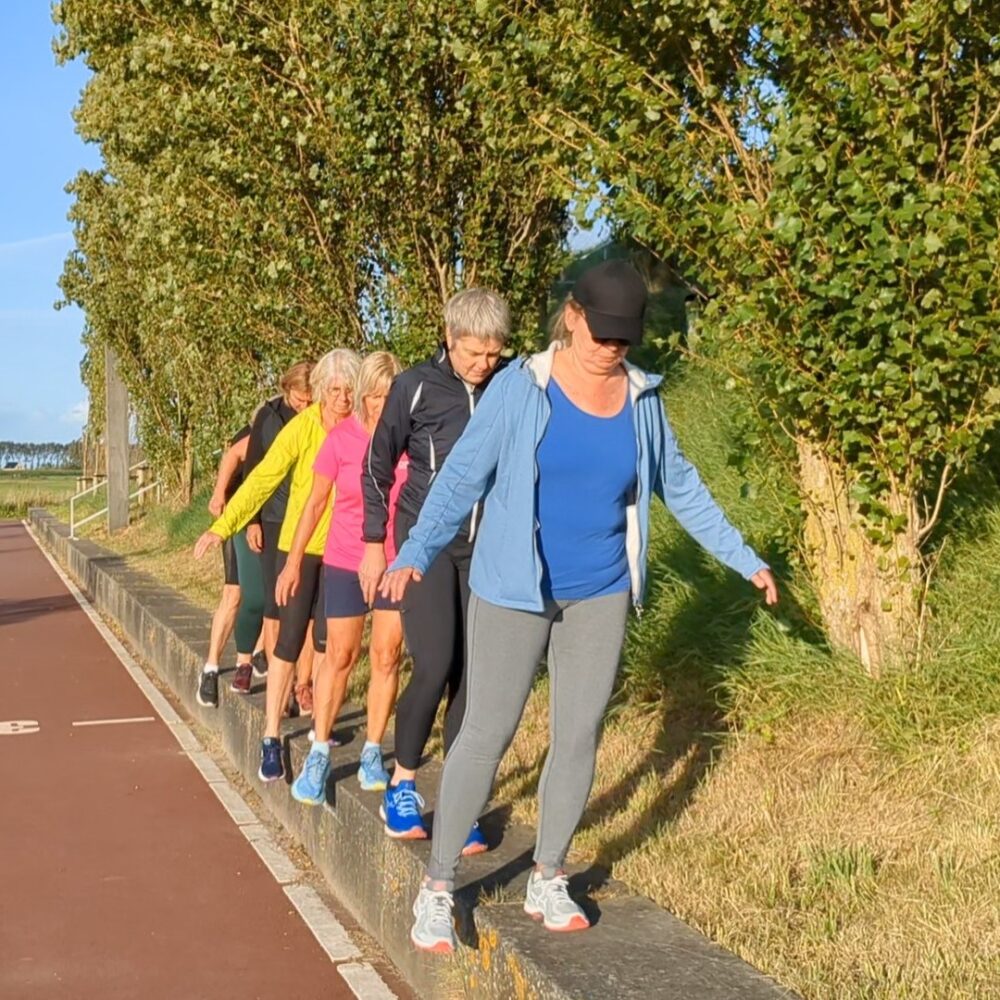 Powerwalken oefening