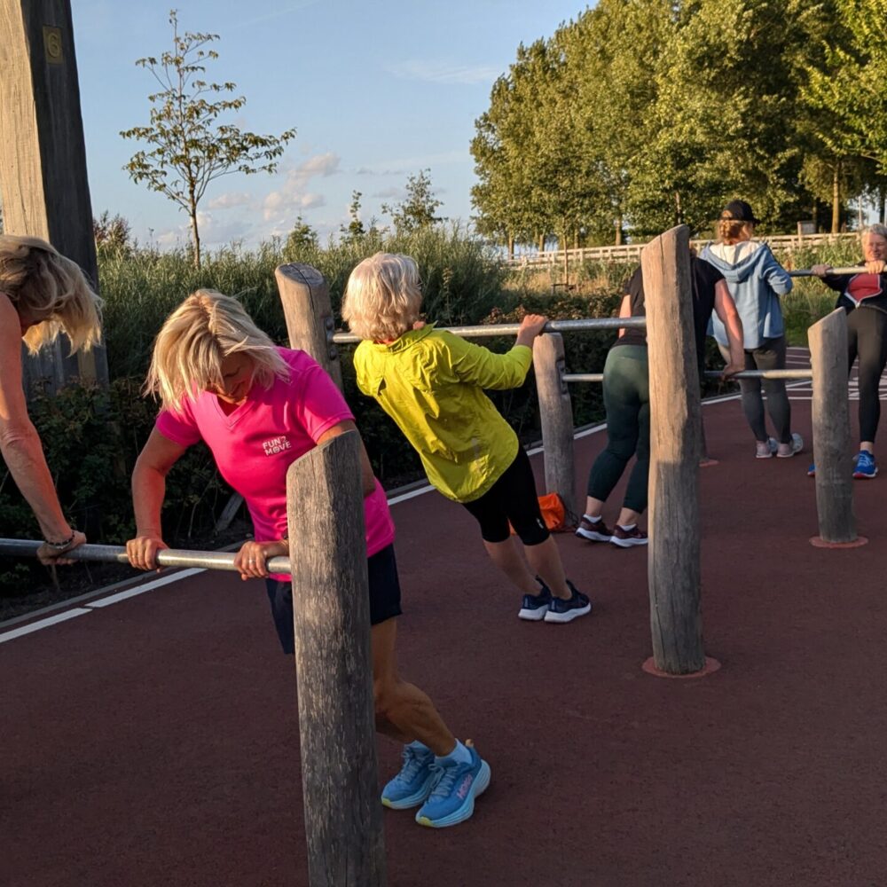 Powerwalken oefening